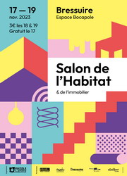 AFFICHE SALON HABITAT 2023