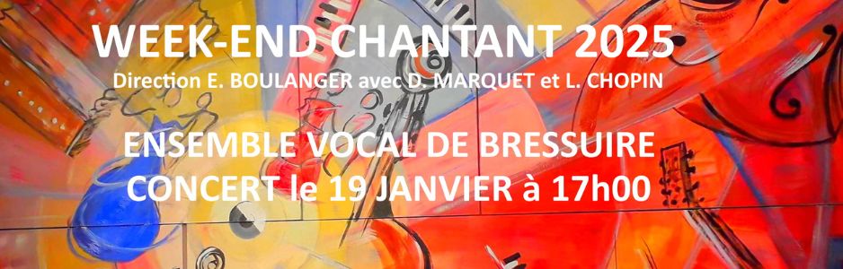 WEB BANDEAU ENSEMBLE VOCAL DE BRESSUIRE 2025